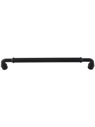 Brixton Cabinet Pull 8 13/16 inch - Center-to-Center in Flat Black.